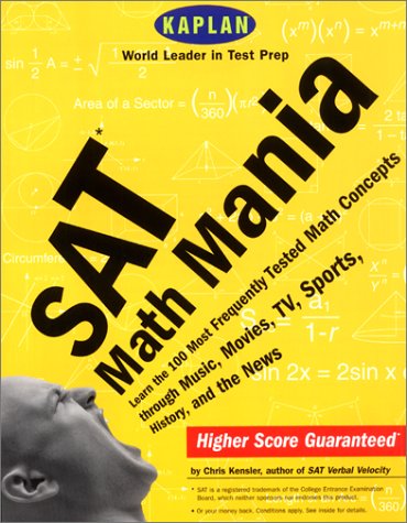 SAT Math Mania (9780684872766) by Kaplan