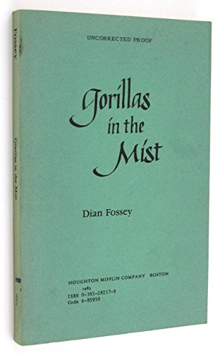 Imagen de archivo de Gorillas in the Mist a la venta por Hammonds Antiques & Books