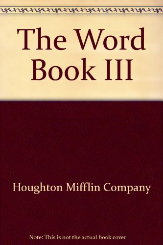 9780685079515: The Word Book III