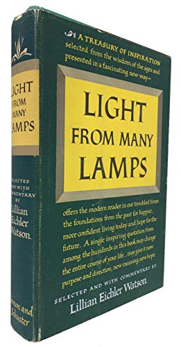 Imagen de archivo de Light from Many Lamps a la venta por Irish Booksellers
