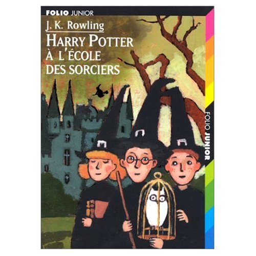 Une première édition du livre Harry Potter à l'école des sorciers