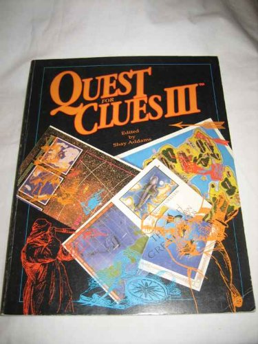 Beispielbild fr Quest for Clues (No.III) zum Verkauf von Half Price Books Inc.