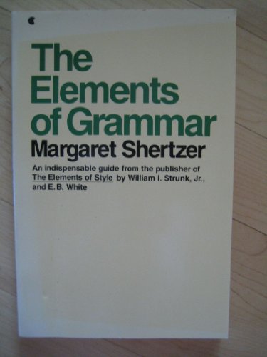 Beispielbild fr The Elements of Grammar zum Verkauf von ThriftBooks-Dallas