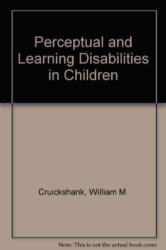 9780685519776: Perceptual and Learning Disabilities in Children