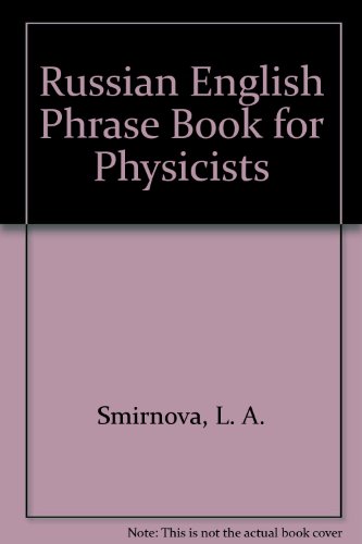 9780685578230: Russian English Phrase Book for Physicists