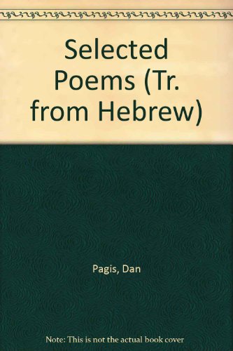 9780685900314: Selected Poems (Tr. from Hebrew)