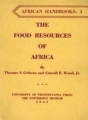 Stock image for The Food Resources of Africa for sale by Zubal-Books, Since 1961