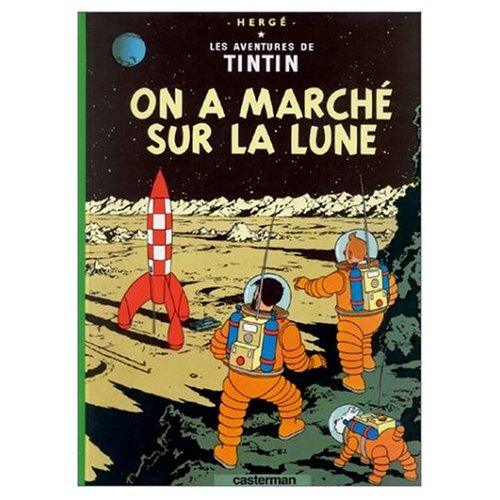 9780686545989: Les Aventures de Tintin / On A Marche sur la Lune (French edition of Explorers on the Moon) / Book and DVD Package