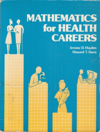 Imagen de archivo de Mathematics for Health Careers a la venta por Lot O'Books