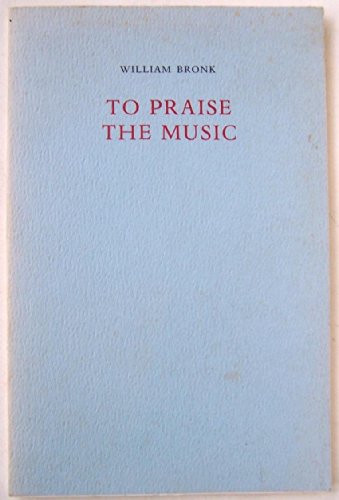 9780686667261: To Praise The Music.