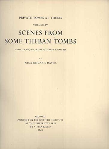 Stock image for Scenes from Some Theban Tombs for sale by dsmbooks