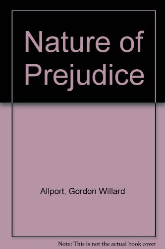 9780686950073: Nature of Prejudice
