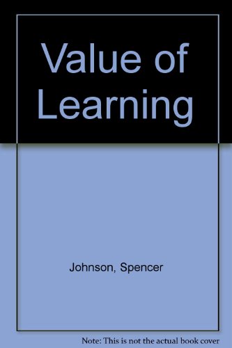 9780686981756: Value of Learning