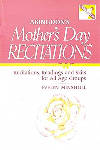 9780687004867: Abingdon's Mother's Day Recitations