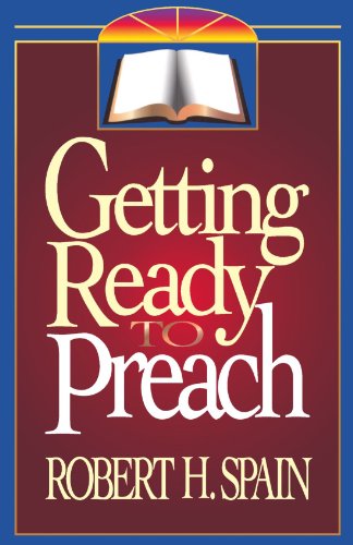 Imagen de archivo de Getting Ready to Preach a la venta por Wonder Book