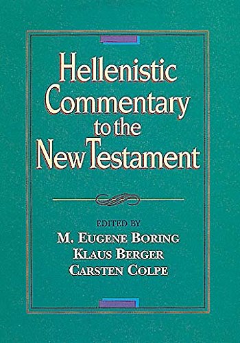 9780687009169: Hellenistic Commentary to the New Testament