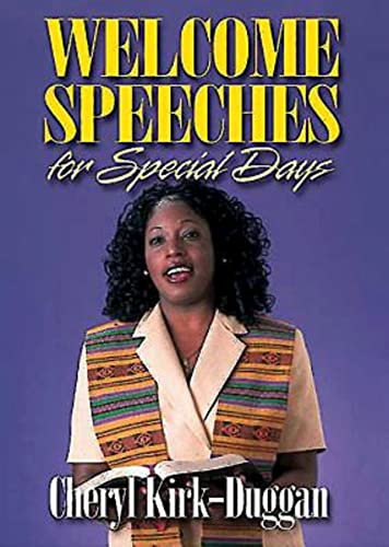 Imagen de archivo de Welcome Speeches for Special Days a la venta por SecondSale