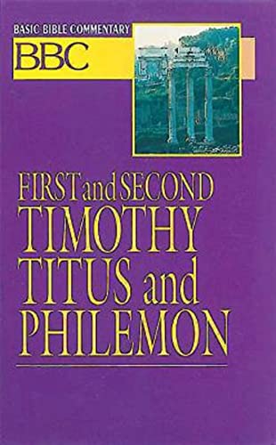 Beispielbild fr Basic Bible Commentary Vol 26 1 2 Timothy, Titus and Philemon Basic Bible Commentary S zum Verkauf von PBShop.store US