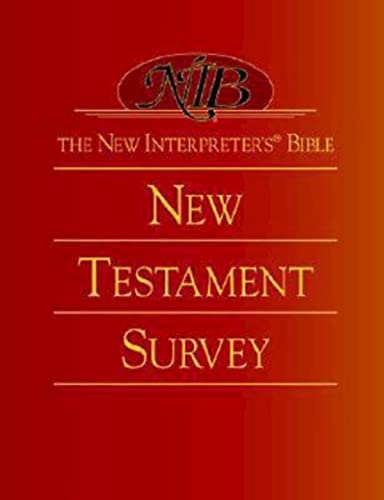 Imagen de archivo de The New Interpreter's® Bible New Testament Survey a la venta por HPB-Red