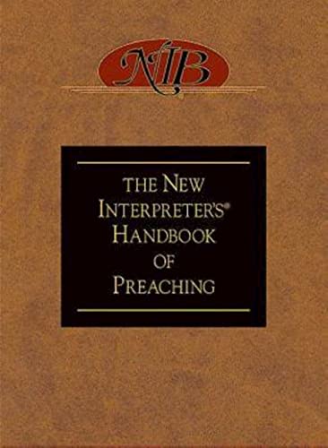 9780687055562: New Interpreter's Handbook of Preaching