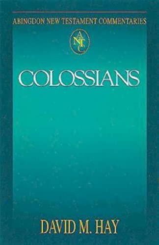 Beispielbild fr Abingdon New Testament Commentaries: Colossians zum Verkauf von Better World Books