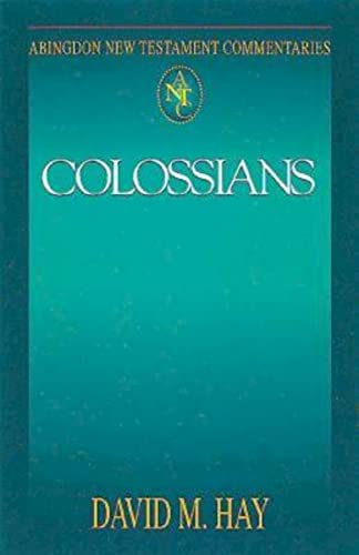 Colossians Abingdon New Testament Commentaries - David Hay