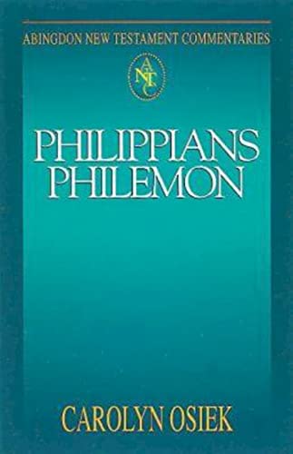 Philippians Philemon - Osiek, Carolyn