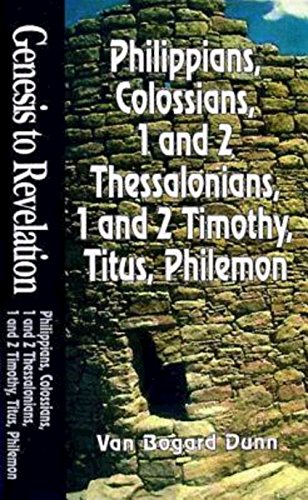 9780687062355: Genesis to Revelation: Philippians, Colossians, 1 and 2 Thessalonians, 1 and 2 Timothy, Titus, Philemon Student Book