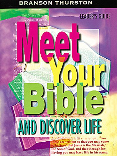 Beispielbild fr Meet Your Bible and Discover Life Leaders Guide zum Verkauf von Better World Books