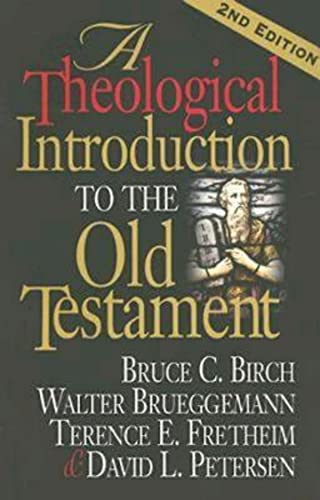 Stock image for A Theological Introduction to the Old Testament: 2nd Edition for sale by WorldofBooks