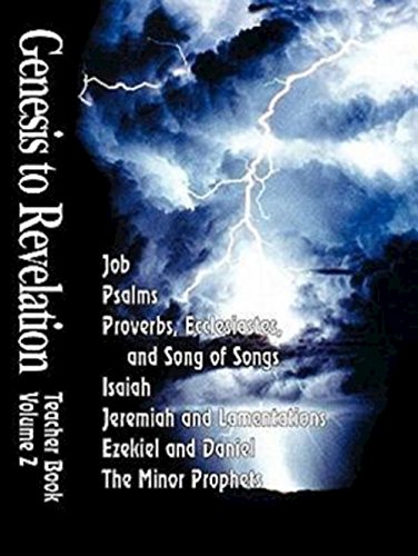 Stock image for Job to Malachi: Genesis to Revelation, Vol. 2, Teacher's Edition for sale by HPB-Red