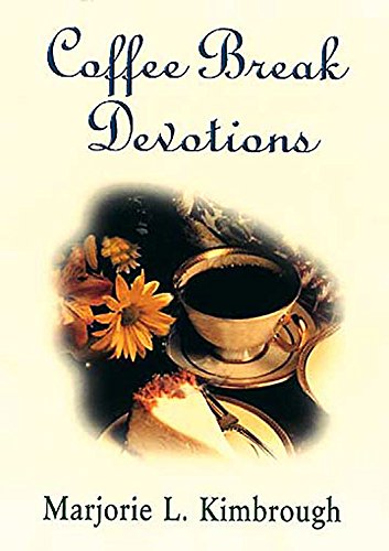 Beispielbild fr Coffee Break Devotions zum Verkauf von Wonder Book