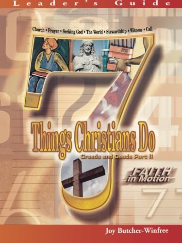 Stock image for Faith in Motion Series 7 Things Christians Do - Leader's Guide for sale by Wonder Book