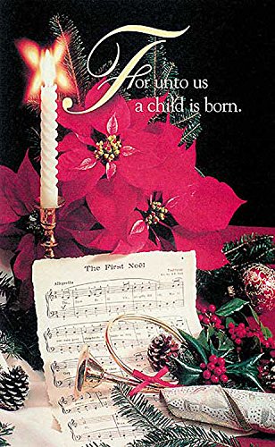 Christmas Music Bulletin, Regular Size (package of 50) (9780687096237) by Brewer, Earl D. C.