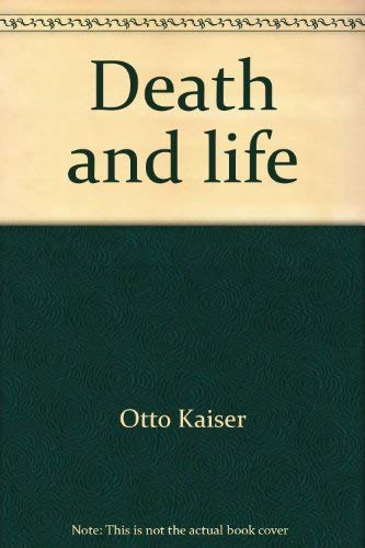 Imagen de archivo de Death and Life a la venta por Better World Books