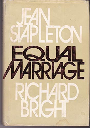 Beispielbild fr Equal marriage zum Verkauf von Wonder Book