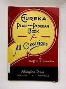 Stock image for Eureka - Plan and Program Book for All Occasions for sale by Wonder Book
