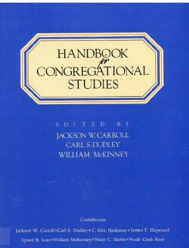 Imagen de archivo de Handbook for Congregational Studies a la venta por Christian Book Store