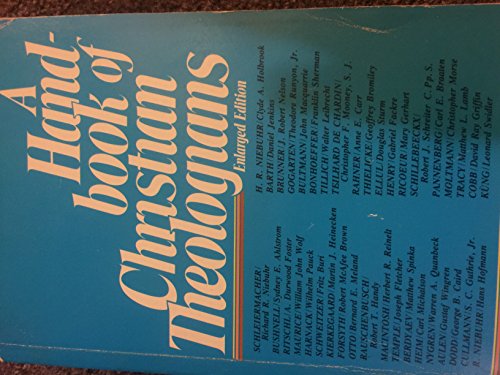 9780687165636: Handbook of Christian Theologians