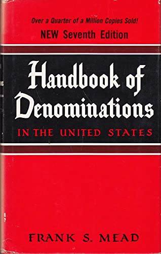 Beispielbild fr Handbook of denominations in the United States zum Verkauf von Redux Books