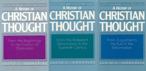 A History of Christian Thought 3 Volumes