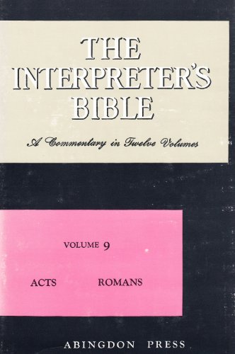 Stock image for Interpreter's Bible; Vol 9 for sale by Oregon Books & Games