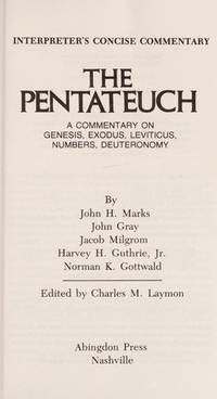 Beispielbild fr The Interpreter's Concise Commentary Vol. I : The Pentateuch zum Verkauf von Better World Books