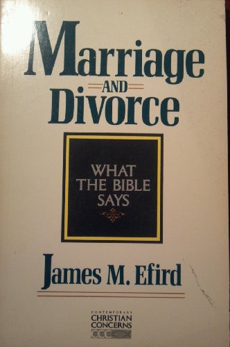 Stock image for Marriage And Divorce What Bible for sale by BookHolders