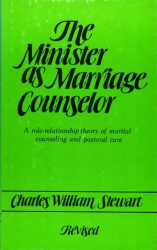 Beispielbild fr Minister as Marriage Counsellor zum Verkauf von Redux Books