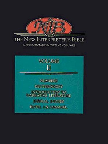 9780687278152: Numbers, Deuteronomy, Introduction to Narrative Literature, Judges, Ruth, 1 and 2 Samuel (v.2) (The New Interpreter's Bible: A Commentary in Twelve Volumes)