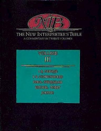 Beispielbild fr The New Interpreter's Bible: Kings - Judith (Volume 3) zum Verkauf von Wonder Book