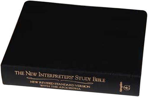 Stock image for The New Interpreter's Study Bible : New Revised Standard Version with the Apocrypha for sale by Better World Books