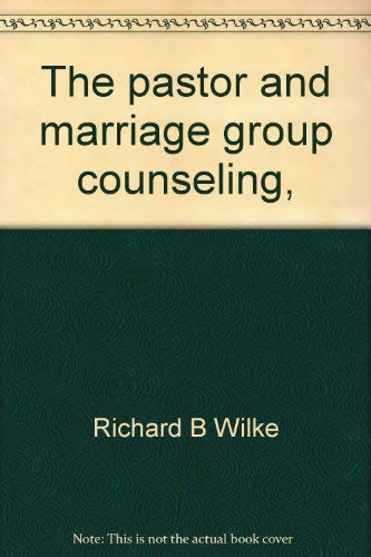 Imagen de archivo de The Pastor and Marriage Group Counseling a la venta por Better World Books
