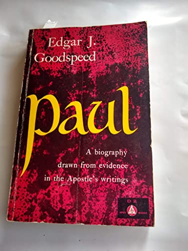 9780687304905: Paul a Biography Drawn From the Evidence